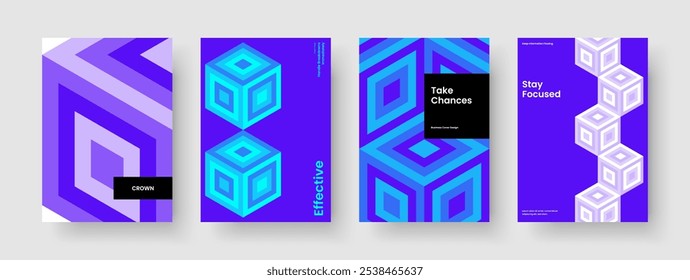 Geometric Book Cover Template. Creative Brochure Layout. Abstract Business Presentation Design. Report. Flyer. Poster. Banner. Background. Portfolio. Advertising. Brand Identity. Journal