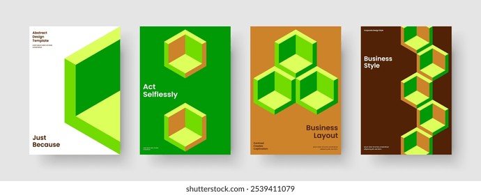 Geometric Book Cover Template. Creative Brochure Layout. Isolated Banner Design. Business Presentation. Background. Flyer. Poster. Report. Catalog. Advertising. Handbill. Newsletter. Notebook