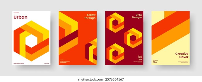 Geometric Book Cover Template. Creative Brochure Layout. Isolated Report Design. Poster. Background. Business Presentation. Banner. Flyer. Advertising. Pamphlet. Notebook. Leaflet. Handbill