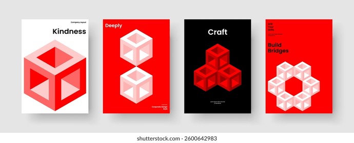 Geometric Book Cover Template. Creative Report Layout. Modern Background Design. Business Presentation. Poster. Brochure. Banner. Flyer. Leaflet. Newsletter. Notebook. Advertising. Handbill