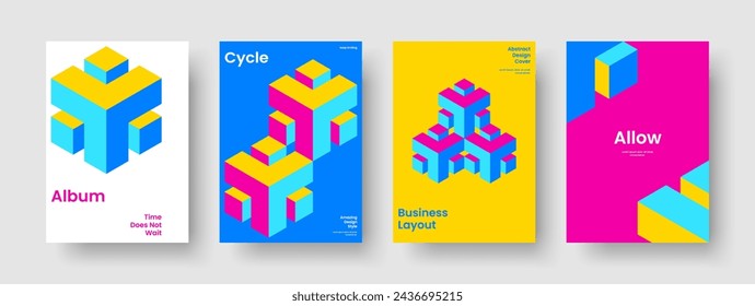 Geometric Book Cover Template. Isolated Poster Layout. Creative Brochure Design. Flyer. Background. Banner. Business Presentation. Report. Journal. Newsletter. Catalog. Handbill. Advertising