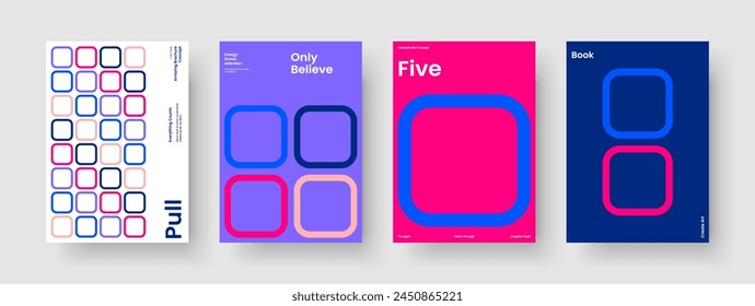 Geometric Book Cover Template. Isolated Business Presentation Layout. Creative Report Design. Banner. Poster. Brochure. Background. Flyer. Catalog. Leaflet. Magazine. Pamphlet. Notebook. Journal