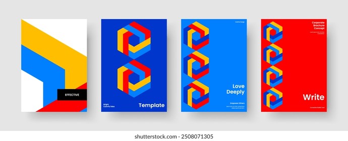 Geometric Book Cover Template. Isolated Business Presentation Design. Abstract Brochure Layout. Banner. Poster. Report. Background. Flyer. Portfolio. Catalog. Advertising. Brand Identity. Notebook