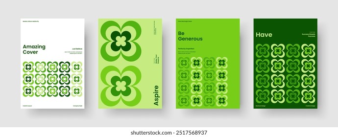 Vorlage für geometrisches Buchcover. Isolierte Hintergrundgestaltung. Abstraktes Flyer-Layout. Bericht. Broschüre. Geschäftspräsentation. Banner. Poster. Portfolio. Erfassung Notebook. Packungsbeilage. Zeitschrift. Broschüre