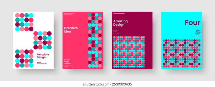 Geometric Book Cover Template. Isolated Brochure Design. Abstract Banner Layout. Flyer. Background. Poster. Business Presentation. Report. Magazine. Leaflet. Handbill. Journal. Advertising