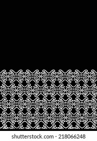 Geometric border pattern