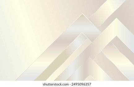 Geometric bright gold abstract background