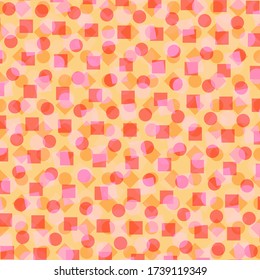 Geometric bright pattern for weddings, birthdays and textiles