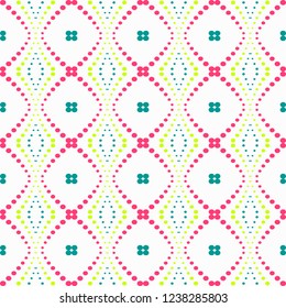 geometric bright seamless pattern for your design