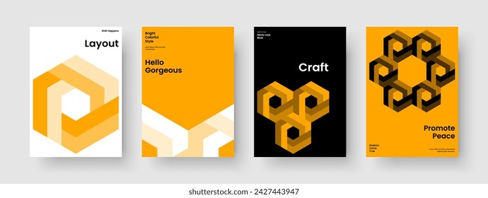 Geometric Brochure Design. Abstract Background Template. Isolated Banner Layout. Flyer. Book Cover. Report. Business Presentation. Poster. Portfolio. Catalog. Advertising. Notebook. Pamphlet