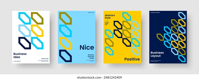Geometric Brochure Design. Abstract Flyer Layout. Isolated Book Cover Template. Report. Poster. Banner. Background. Business Presentation. Portfolio. Journal. Magazine. Handbill. Brand Identity
