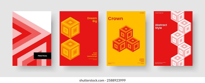 Geometric Brochure Design. Abstract Poster Layout. Creative Flyer Template. Report. Banner. Business Presentation. Book Cover. Background. Leaflet. Pamphlet. Journal. Brand Identity. Catalog