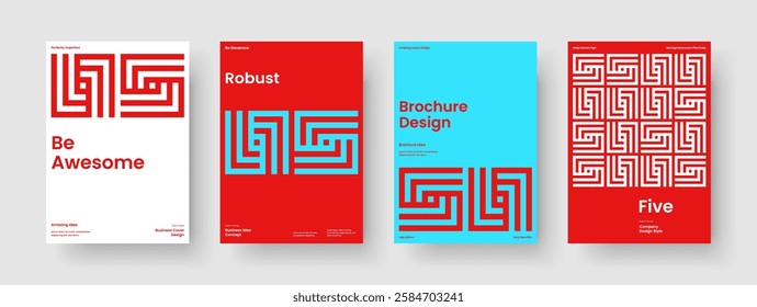 Geometric Brochure Design. Abstract Report Layout. Creative Book Cover Template. Business Presentation. Background. Banner. Flyer. Poster. Newsletter. Journal. Pamphlet. Notebook. Magazine. Leaflet