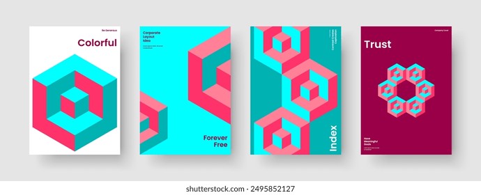 Geometric Brochure Design. Creative Banner Template. Isolated Book Cover Layout. Report. Business Presentation. Poster. Flyer. Background. Leaflet. Newsletter. Brand Identity. Catalog. Advertising