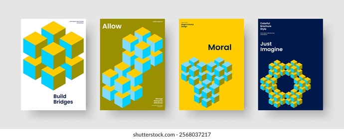 Geometric Brochure Design. Creative Book Cover Layout. Abstract Banner Template. Background. Business Presentation. Flyer. Poster. Report. Leaflet. Catalog. Newsletter. Brand Identity. Journal