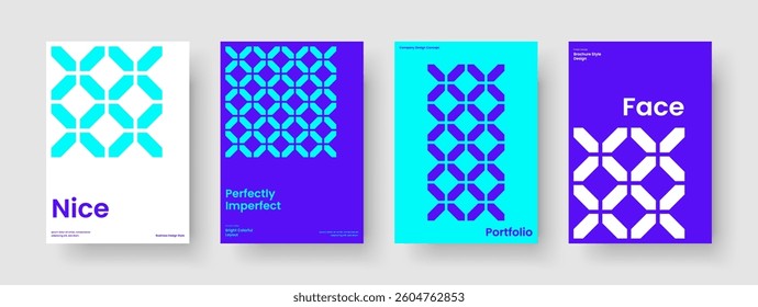 Geometric Brochure Design. Creative Flyer Layout. Isolated Background Template. Report. Banner. Business Presentation. Poster. Book Cover. Brand Identity. Catalog. Newsletter. Journal. Notebook