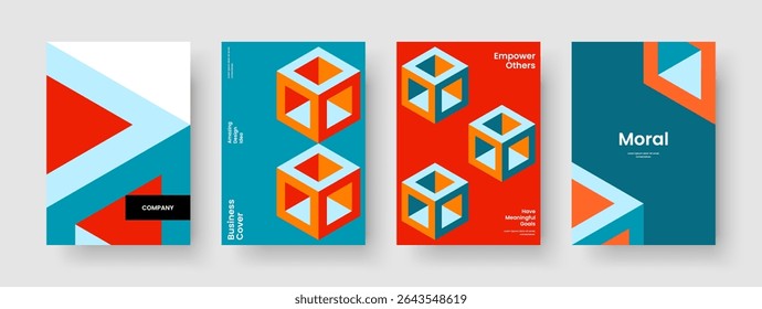 Geometric Brochure Design. Creative Flyer Template. Isolated Poster Layout. Book Cover. Business Presentation. Banner. Background. Report. Newsletter. Portfolio. Magazine. Pamphlet. Catalog