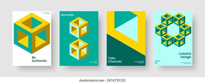 Geometric Brochure Design. Creative Report Layout. Isolated Banner Template. Background. Business Presentation. Book Cover. Poster. Flyer. Advertising. Portfolio. Notebook. Pamphlet. Newsletter