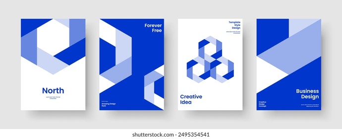 Geometric Brochure Design. Creative Report Layout. Modern Business Presentation Template. Background. Book Cover. Flyer. Poster. Banner. Portfolio. Brand Identity. Advertising. Leaflet. Pamphlet