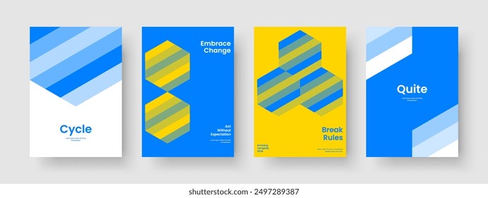 Geometric Brochure Design. Creative Report Template. Abstract Poster Layout. Book Cover. Banner. Background. Flyer. Business Presentation. Notebook. Leaflet. Portfolio. Newsletter. Magazine