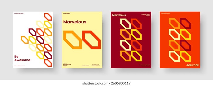 Geometric Brochure Design. Creative Report Layout. Abstract Banner Template. Business Presentation. Background. Flyer. Poster. Book Cover. Catalog. Magazine. Notebook. Newsletter. Pamphlet
