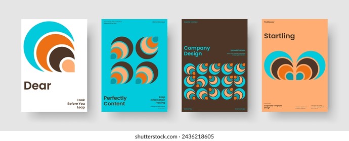 Geometric Brochure Design. Isolated Banner Template. Creative Background Layout. Poster. Report. Flyer. Book Cover. Business Presentation. Advertising. Newsletter. Handbill. Pamphlet