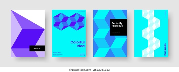 Geometric Brochure Design. Isolated Business Presentation Layout. Modern Background Template. Book Cover. Poster. Banner. Report. Flyer. Catalog. Notebook. Magazine. Advertising. Brand Identity