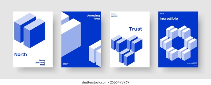 Geometric Brochure Design. Isolated Business Presentation Layout. Creative Background Template. Book Cover. Flyer. Poster. Report. Banner. Handbill. Brand Identity. Notebook. Leaflet. Catalog