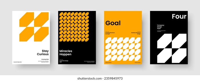 Geometric Brochure Design. Isolated Flyer Template. Creative Poster Layout. Banner. Business Presentation. Background. Report. Book Cover. Journal. Advertising. Catalog. Notebook. Pamphlet. Handbill