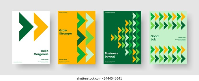 Diseño de folleto geométrico. Diseño de folleto aislado. Plantilla de informe creativo. Portada del libro. Antecedentes. Cartel. Anuncio. Presentación empresarial. Cartera. Catálogo. Publicidad. Handbill. Portátil