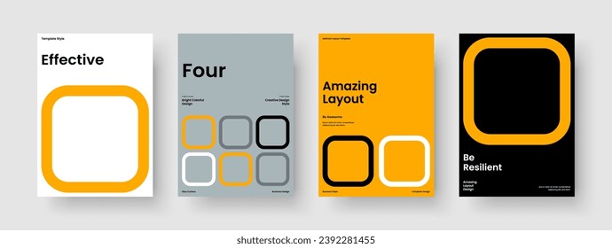 Geometric Brochure Layout. Abstract Background Design. Isolated Poster Template. Banner. Report. Flyer. Business Presentation. Book Cover. Handbill. Journal. Catalog. Newsletter. Advertising
