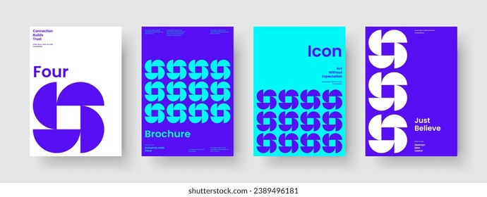 Geometric Brochure Layout. Abstract Book Cover Design. Isolated Banner Template. Report. Poster. Flyer. Business Presentation. Background. Newsletter. Catalog. Journal. Handbill. Brand Identity
