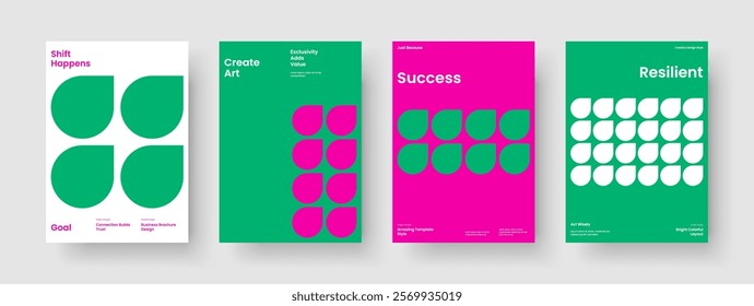 Geometric Brochure Layout. Abstract Book Cover Design. Creative Poster Template. Flyer. Business Presentation. Report. Banner. Background. Notebook. Magazine. Brand Identity. Catalog. Journal