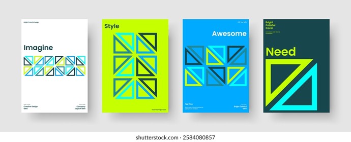 Geometric Brochure Layout. Abstract Flyer Design. Modern Poster Template. Banner. Report. Book Cover. Background. Business Presentation. Magazine. Journal. Newsletter. Advertising. Leaflet