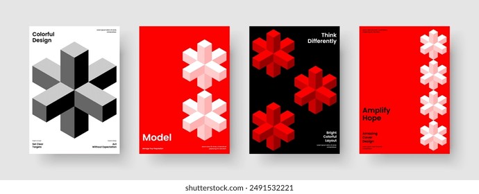 Geometric Brochure Layout. Abstract Report Template. Modern Background Design. Book Cover. Business Presentation. Flyer. Banner. Poster. Leaflet. Journal. Magazine. Newsletter. Advertising