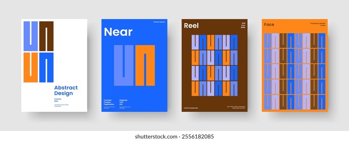 Geometric Brochure Layout. Creative Background Design. Isolated Report Template. Book Cover. Flyer. Business Presentation. Poster. Banner. Notebook. Journal. Portfolio. Pamphlet. Magazine. Leaflet