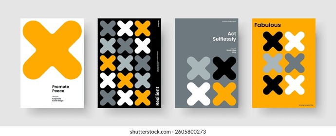 Geometric Brochure Layout. Creative Background Design. Abstract Report Template. Banner. Book Cover. Business Presentation. Poster. Flyer. Handbill. Advertising. Newsletter. Pamphlet. Journal