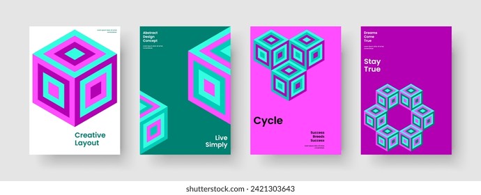 Geometric Brochure Layout. Creative Banner Template. Abstract Business Presentation Design. Background. Book Cover. Poster. Report. Flyer. Handbill. Journal. Magazine. Advertising. Notebook