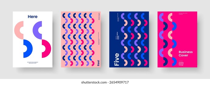 Diseño de folleto geométrico. Plantilla de Anuncio creativo. Diseño Abstractas de Presentación de Negocios. Antecedentes. Cartel. Portada de libro. Informe. Volante. Boletín informativo. Catálogo. Identidad de marca. Diario. Manual