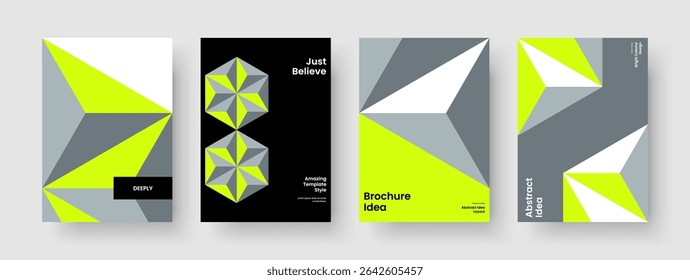 Geometric Brochure Layout. Creative Book Cover Template. Modern Banner Design. Flyer. Poster. Report. Background. Business Presentation. Brand Identity. Newsletter. Pamphlet. Catalog. Leaflet