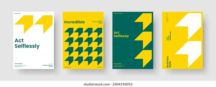 Geometric Brochure Layout. Creative Flyer Template. Isolated Book Cover Design. Poster. Background. Banner. Report. Business Presentation. Pamphlet. Brand Identity. Advertising. Notebook. Magazine