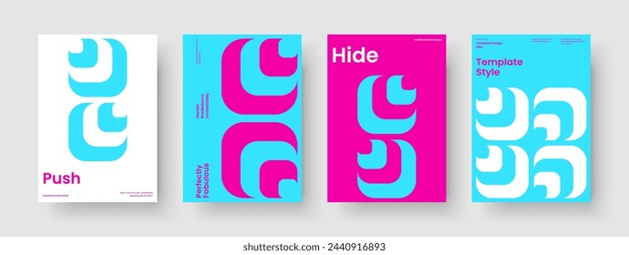 Diseño de folleto geométrico. Diseño de póster creativo. Plantilla de portada de libro moderno. Informe. Pancarta. Presentación empresarial. Volante. Antecedentes. Handbill. Revista. Identidad de marca. Diario. Folleto