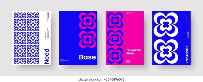 Disposição Do Folheto Geométrico. Design de plano de fundo isolado. Modelo de relatório abstrato. Apresentação de negócios. Faixa. Capa de Livro. Panfleto. Cartaz. Publicidade. Carteira. Identidade da marca. Diário. Revista