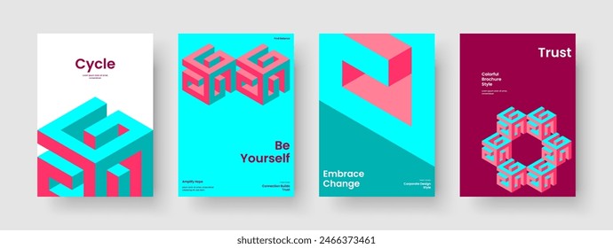 Geometric Brochure Layout. Isolated Banner Design. Abstract Flyer Template. Book Cover. Business Presentation. Background. Poster. Report. Brand Identity. Notebook. Leaflet. Journal. Portfolio