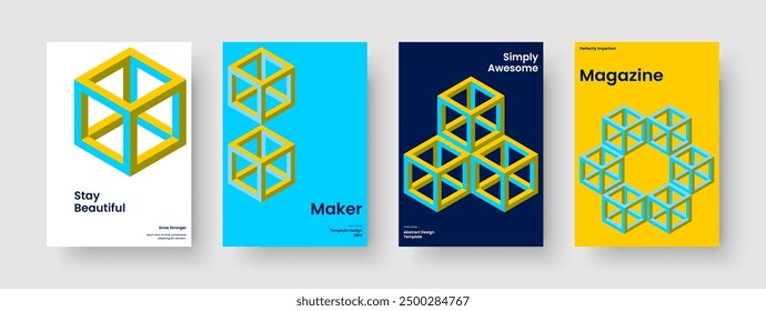 Geometric Brochure Layout. Isolated Banner Template. Abstract Report Design. Background. Flyer. Poster. Business Presentation. Book Cover. Newsletter. Journal. Pamphlet. Advertising. Brand Identity