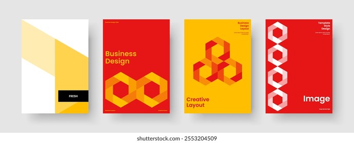 Geometric Brochure Layout. Isolated Book Cover Template. Modern Background Design. Report. Poster. Banner. Business Presentation. Flyer. Leaflet. Journal. Magazine. Advertising. Portfolio. Handbill