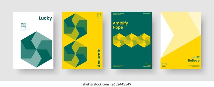 Geometric Brochure Layout. Isolated Business Presentation Design. Creative Flyer Template. Poster. Report. Banner. Book Cover. Background. Pamphlet. Journal. Portfolio. Magazine. Newsletter