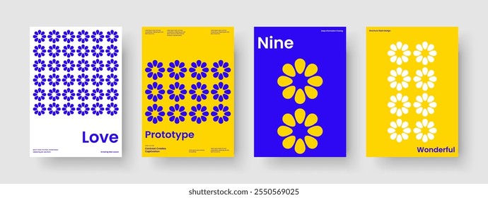 Diseño de folleto geométrico. Diseño de volante aislado. Plantilla de portada de libro creativo. Informe. Presentación de Negocios. Antecedentes. Anuncio. Cartel. Diario. Manual. Boletín informativo. Catálogo. Panfleto