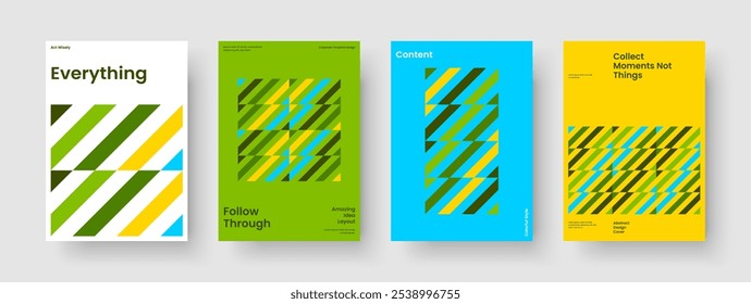 Diseño de folleto geométrico. Plantilla de póster aislado. Diseño de portada de libro creativo. Informe. Antecedentes. Presentación de Negocios. Volante. Anuncio. Manual. Cartera. Revista. Identidad de marca. Panfleto