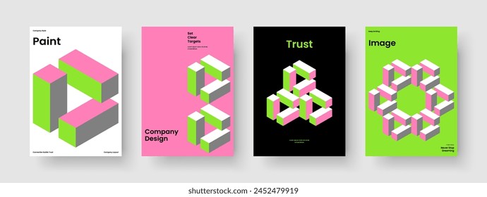 Geometric Brochure Layout. Modern Background Design. Isolated Business Presentation Template. Banner. Book Cover. Poster. Report. Flyer. Catalog. Newsletter. Portfolio. Brand Identity. Advertising